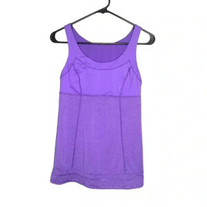 Lululemon Purple Run Tame Me Tank